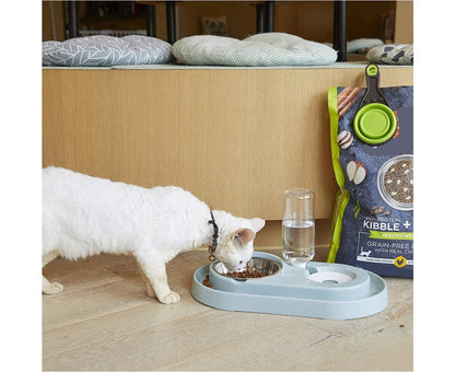 2 in 1 Durable Dog Food Water Dispenser