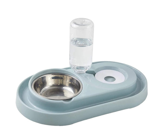 2 in 1 Durable Dog Food Water Dispenser