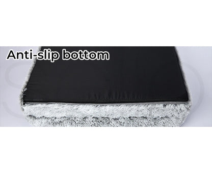 Pet Bed Orthopedic Sofa Dog Beds Bedding Soft Warm Mat Mattress Cushion L