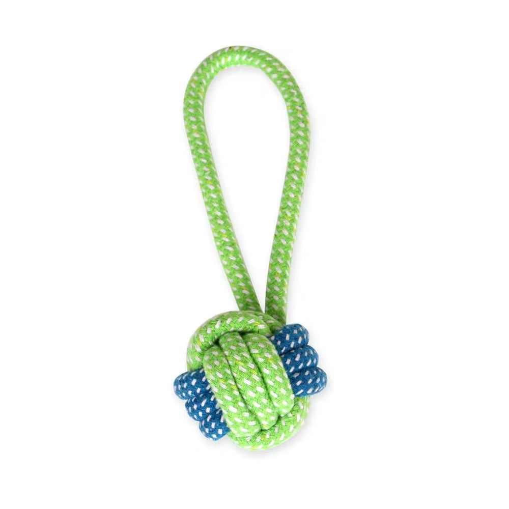 1Pc Ball Knot Ropes Pet Dog Toys Chew Cat Toy Safe Toys for Pet Trainning Products Dog Accessories