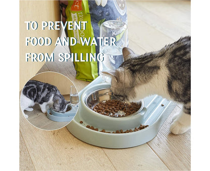 2 in 1 Durable Dog Food Water Dispenser