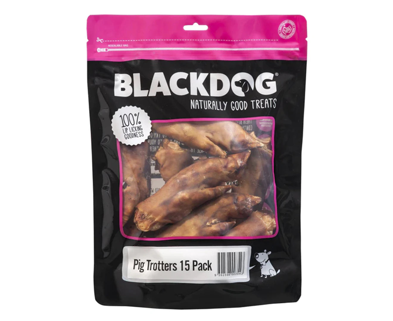 Pig Trotters Dog Treats 15 Pack