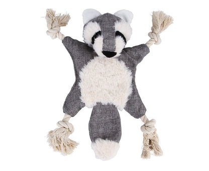 Cute Fox Racoon Squirrel Dog Toys