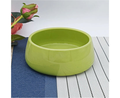 Ceramic Dog Bowl Pet Dog Food Bowl Closing Bowl Dog Food Utensils Drinking Bowl