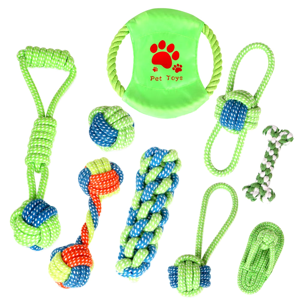 1Pc Ball Knot Ropes Pet Dog Toys Chew Cat Toy Safe Toys for Pet Trainning Products Dog Accessories